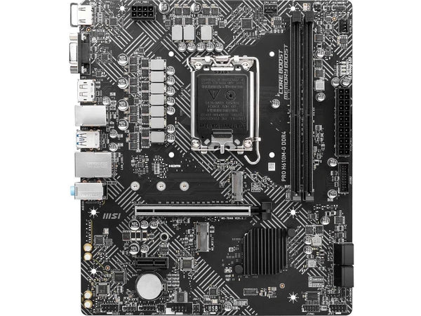 H610M-GDDR4 - Intel MSI LGA 1700 H610 SATA 6Gb/s Micro ATX Motherboard