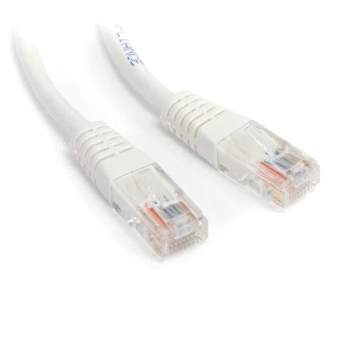 M45PATCH2WH - StarTech 2ft White Molded Cat5e Utp Patch Cable