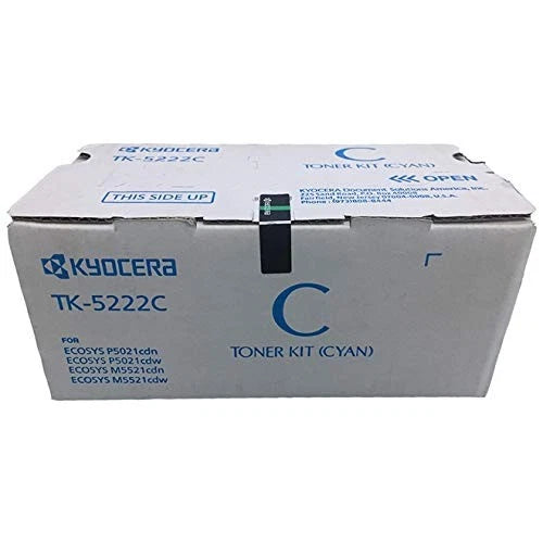 1T02R9CUS1 - Kyocera TK-5222C Toner Cartridge Cyan