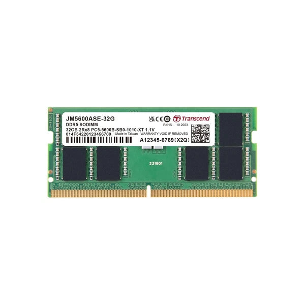 JM5600ASE-32G - Transcend JetRAM 32GB DDR5 SDRAM Memory Module