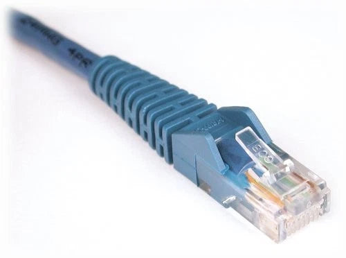 N001-010-BL - Tripp Lite 10ft Cat5e Cat5 Snagless Molded Patch Cable