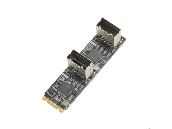 SI-ADA40170 - Syba 8 Port Non-RAID SATA III 6Gbp/s to M.2 B+M Key Adapter