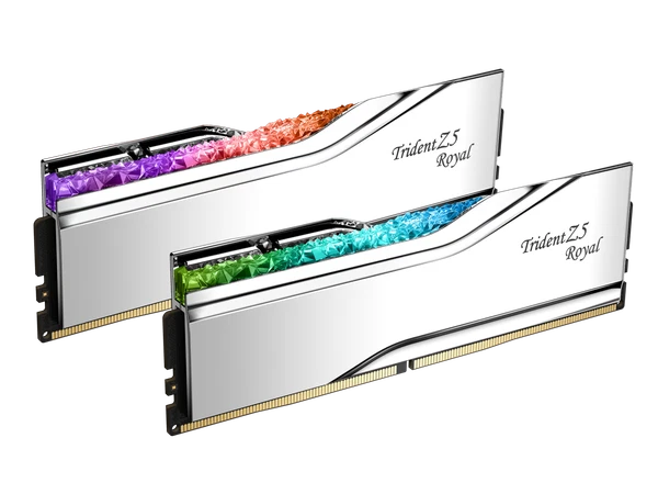 F5-7600J3646G16GX2-TR5S - G.Skill Trident Z5 Royal Series 32GB 2 x 16GB 288-Pin PC RAM DDR5 7600