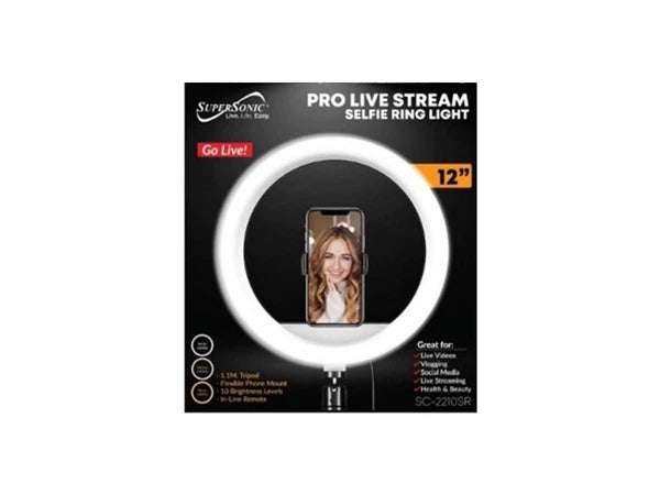 SC-2210SR - Supersonic PRO Live Stream Video Light