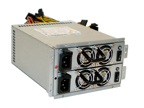 IS-600R8PUC - iStarUSA Xeal 600W PS2 Mini High Efficiency Redundant Power Supply