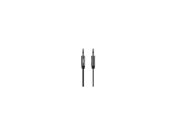 AV10127TT03-BLK - Belkin 3.5mm plug MIXIT Flat Aux Cable