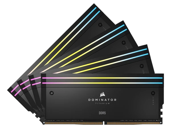 CMP64GX5M4B6000C36 - Corsair DOMINATOR TITANIUM 64GB 4 x 16GB DDR5 6000 PC5 48000 Desktop Memory