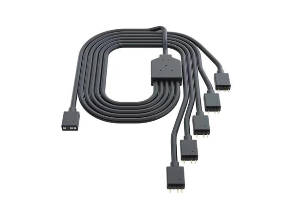 MFX-AWHN-1NNN5-R1 - Cooler Master 1-to-5 Addressable RGB Splitter Cable