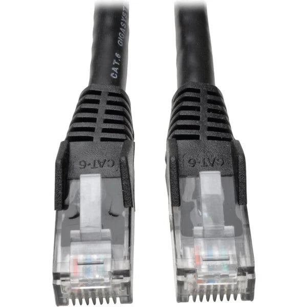 N201-008-BK - Tripp Lite Cat6 Gigabit Ethernet Snagless Molded Patch Cable