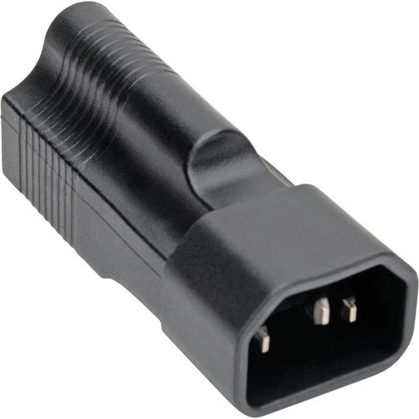 P002-000 - Tripp Lite NEMA 5-15R to C14 Power Cord Adapter Converter 10A 125V Black