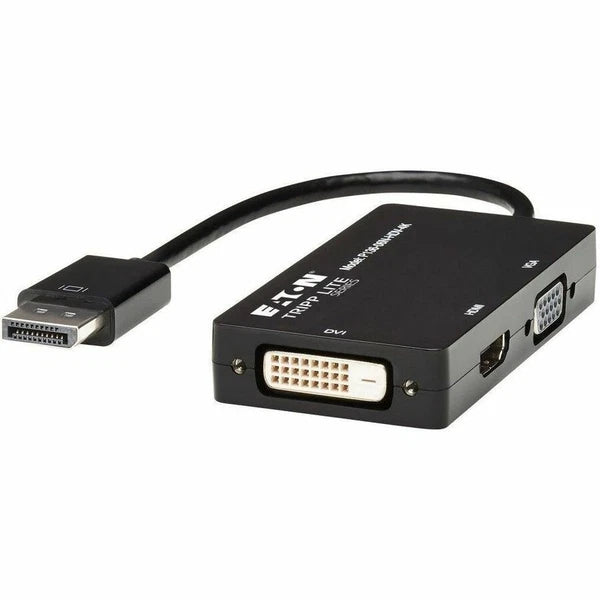 P13606NHDV4K - Tripp Lite DisplayPort 1.2 to VGA/DVI/HDMI All-in-One Converter Adapter