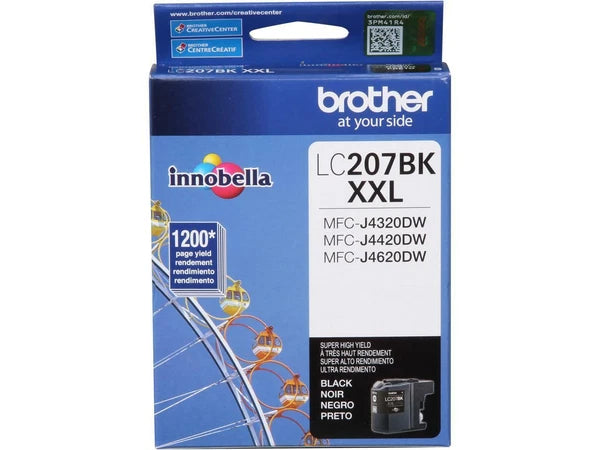 LC207BK - Brother Super High Yield Innobella Ink Cartridge Black