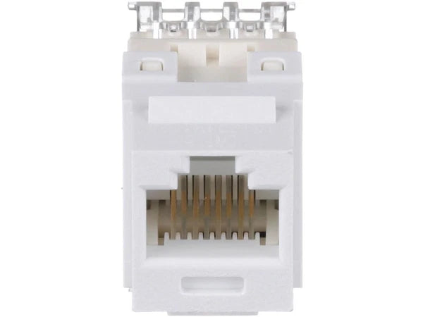 NKP5E88MWH - Panduit NetKey Cat5e Punchdown Keystone Jack Module White