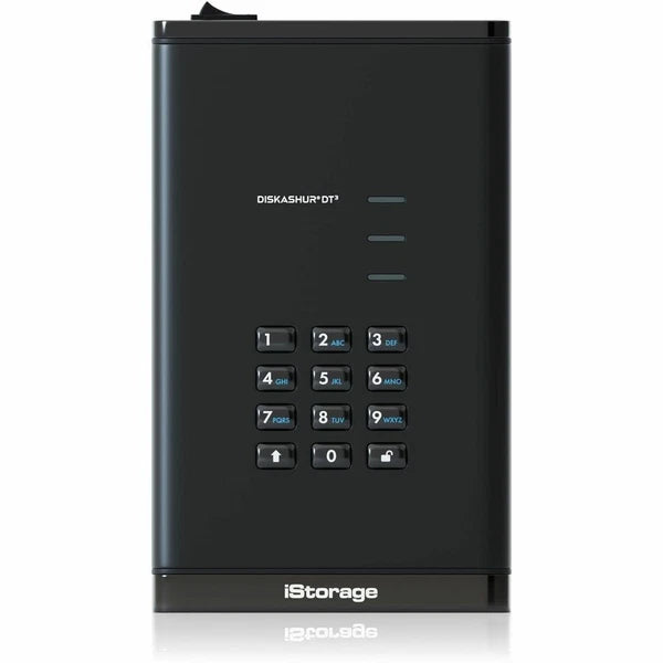 ISDT32568000F - iStorage diskAshur DT3 8TB Portable Hard Drive FIPS 140-3 Level 3 Pending