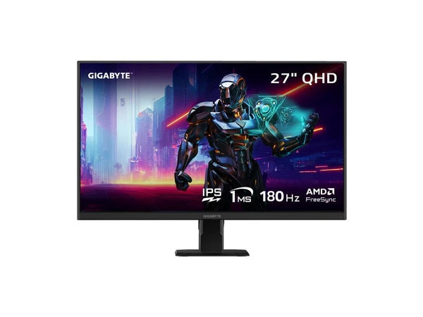 GS27QA - Gigabyte 27" IPS Gaming MonitorQHD 2560x1440 180Hz 1ms