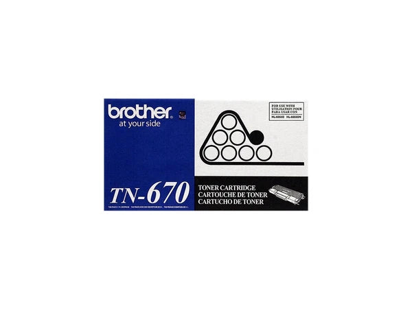 TN670 - Brother Toner Cartridge Black
