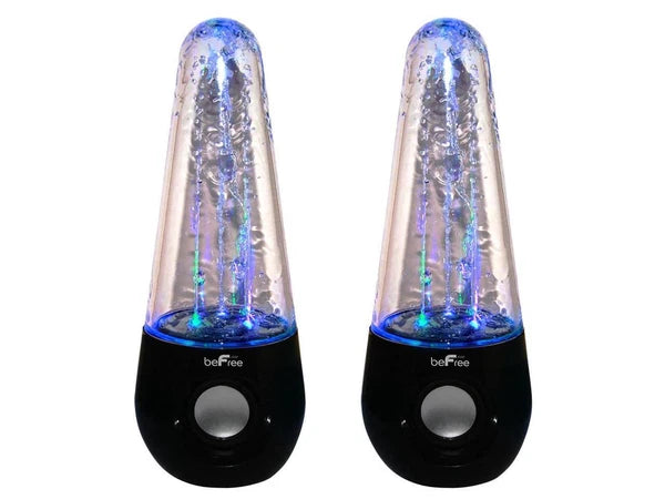 BFS-165 - Befree Sound Bluetooth LED Dancing Water Multimedia Speakers
