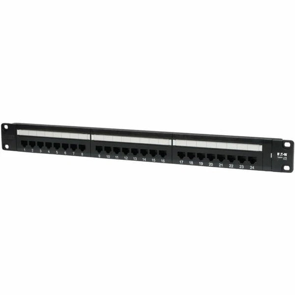 N052-024 - Tripp Lite 1U 19" Rack Mount 24-Port Cat5e 110 RJ45 Ethernet Patch Panel