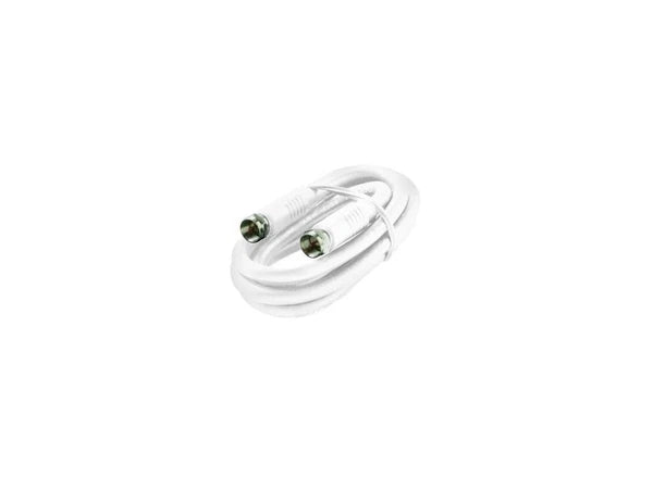 ST-205-415WH - Steren 6' F-F White RG6/UL Cable