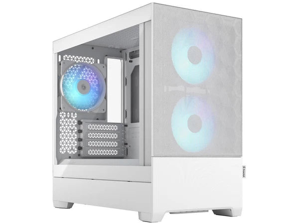 FD-C-POR1M-01 - Fractal Design Pop Mini Air RGB White TG mATX High Airflow Computer PC Case