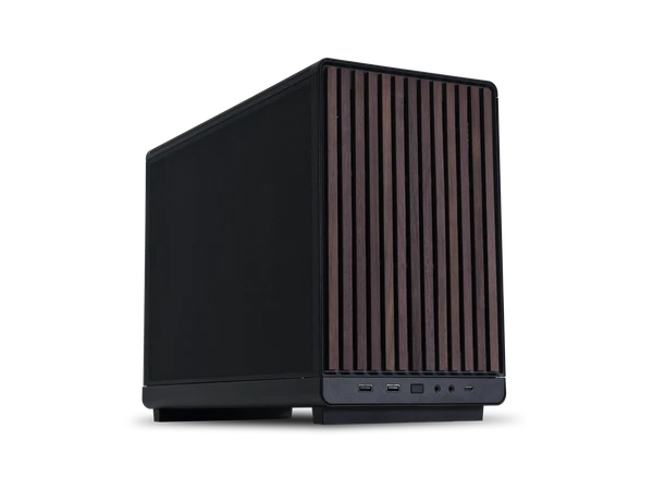 A3-MATX-WDBLACK - Lian Li Western Digital Black Wood front panel SPCC M-ATX ITX Computer Case