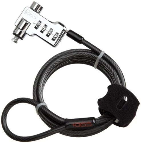 A02003 - CODi 4 Digit Combination Cable Lock Combination Lock Steel 6ft