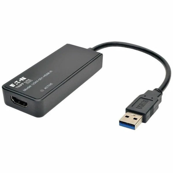 U344001HDMIR - Tripp Lite USB 3.0 to HDMI Dual Monitor External Video Graphics Card Adapter