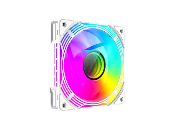 FN12A-C8I-W - GameMax 120mm White frame ARBG Fan