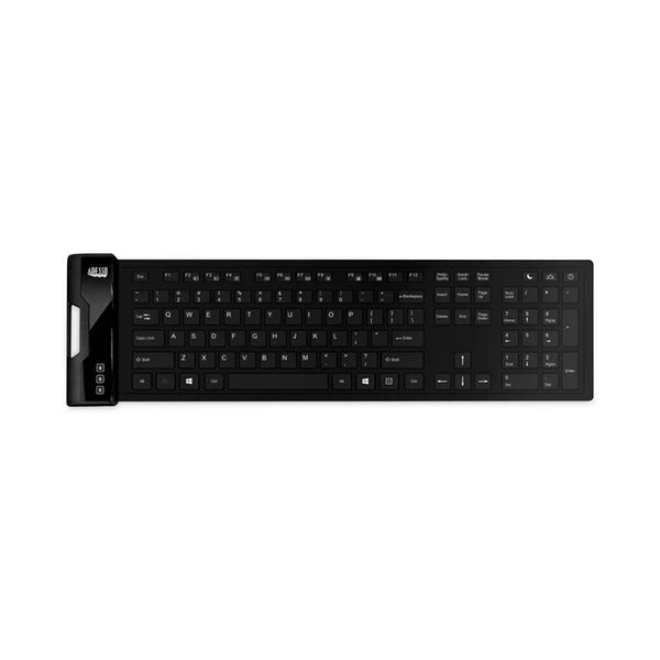 AKB232UB - Adesso SlimTouch 232 Antimicrobial Waterproof Flex Keyboard