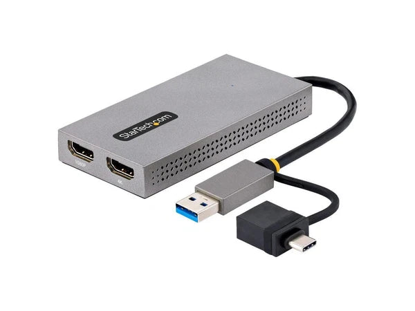107BUSBHDMI - StarTech USB to Dual HDMI Adapter USB A/C to 2x HDMI Displays