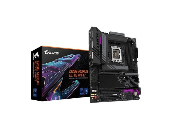 Z890AORUSELITE7 - Gigabyte Z890 Aorus Elite WIFI7 Ultra Core Series 2 LGA 1851 ATX DDR5 4x M.