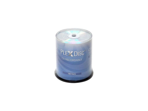631-105-BX - Plexdisc PlexDisc 700MB 52X CD-R Shiny Silver Top 100 s Spindle Disc