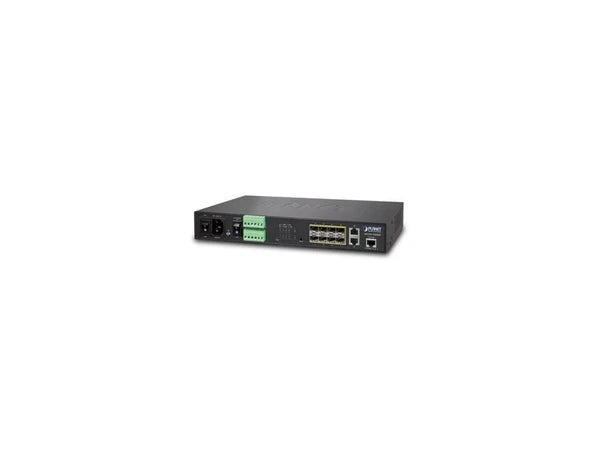 MGSD-10080F - Planet 8-Port 100/1000X SFP + 2-Port 10/100/1000T Managed Metro Ethe