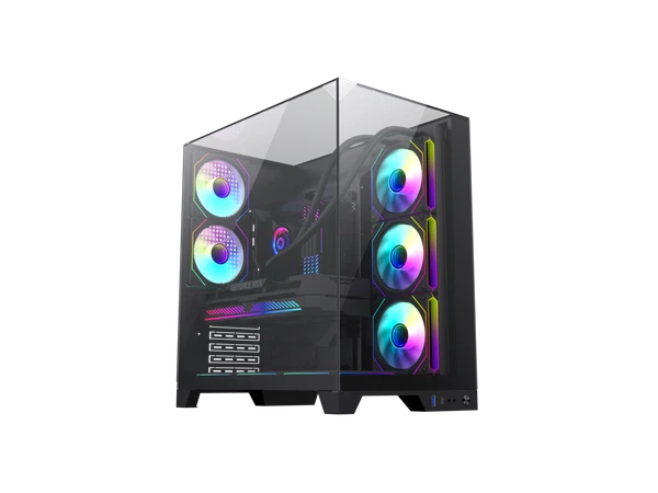 INFINITYPLUSBK - GameMax InfinityPlusBK Infinity Plus Mid Tower ATX Gaming Case