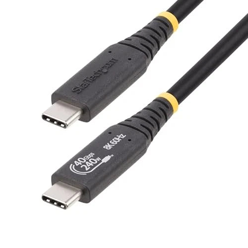 1M-40G-USB4-CABLE - StarTech 1m 3.3ft USB4 Cable