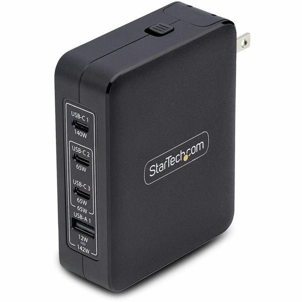3114GCU-WALL-CHARGER - StarTech 140W USB-C Wall Charger 3x USB-C/1x USB-A