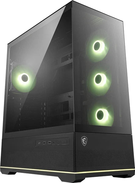 PANO110RPZ - MSI MAG PANO 110R PZ Mid-Tower Gaming PC Case Tempered Glass Side Panel 3
