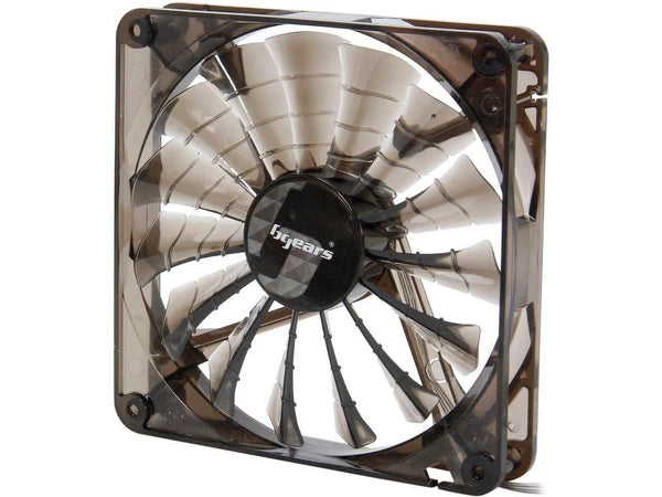 B-PWM140BLACK - Bgears b-PWM 140 Translucent Black 15 Blades 2 Ball Bearing PWM fan