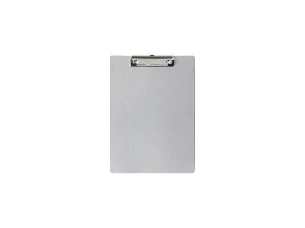 BSN49261 - Business Source Aluminum Clipboard8 1/2" x 11"Low-profileAluminumSil