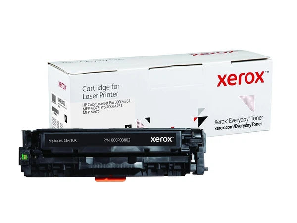 006R03802 - HP Xerox Toner Cartridge Replaces CE410X Black Toner High