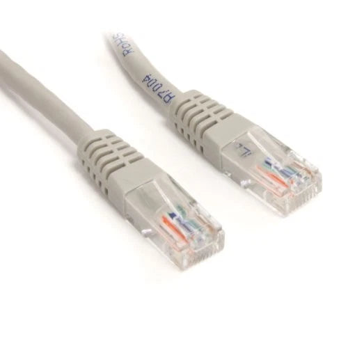 M45PATCH15GR - StarTech 15ft Gray Molded Cat5e Utp Rj-45 Male Network Patch Cable