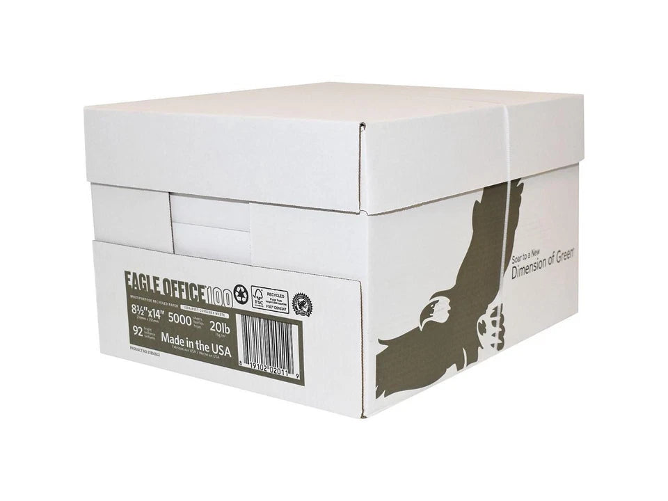 31550502CT - American Eagle 100 Recycled 8.5" x 14" Multipurpose Paper