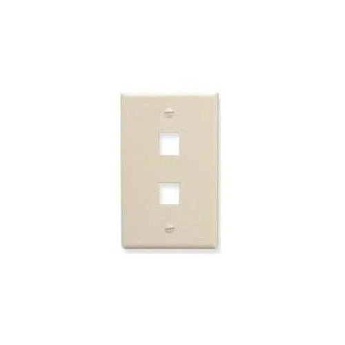 FACE-2-AL - ICC Face-2-al Ic107f02al 2port Face Almond