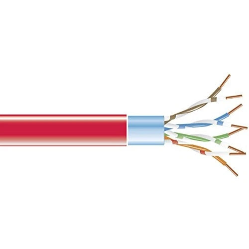 EVNSL0172RD-1000 - Black Box Cat5e 100-mhz Shielded Stranded Pvc Cable ftp Red