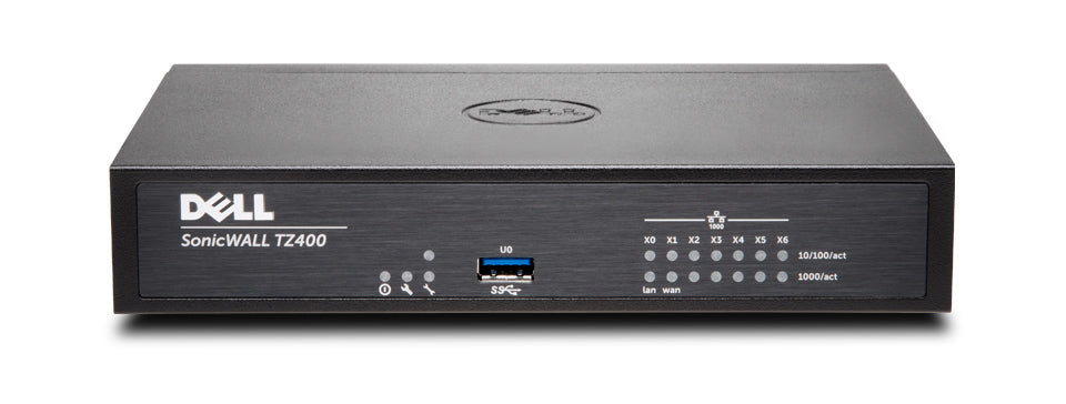 SonicWall TZ400 + TotalSecure UPG Plus 2Y hardware firewall 1300 Mbit/s