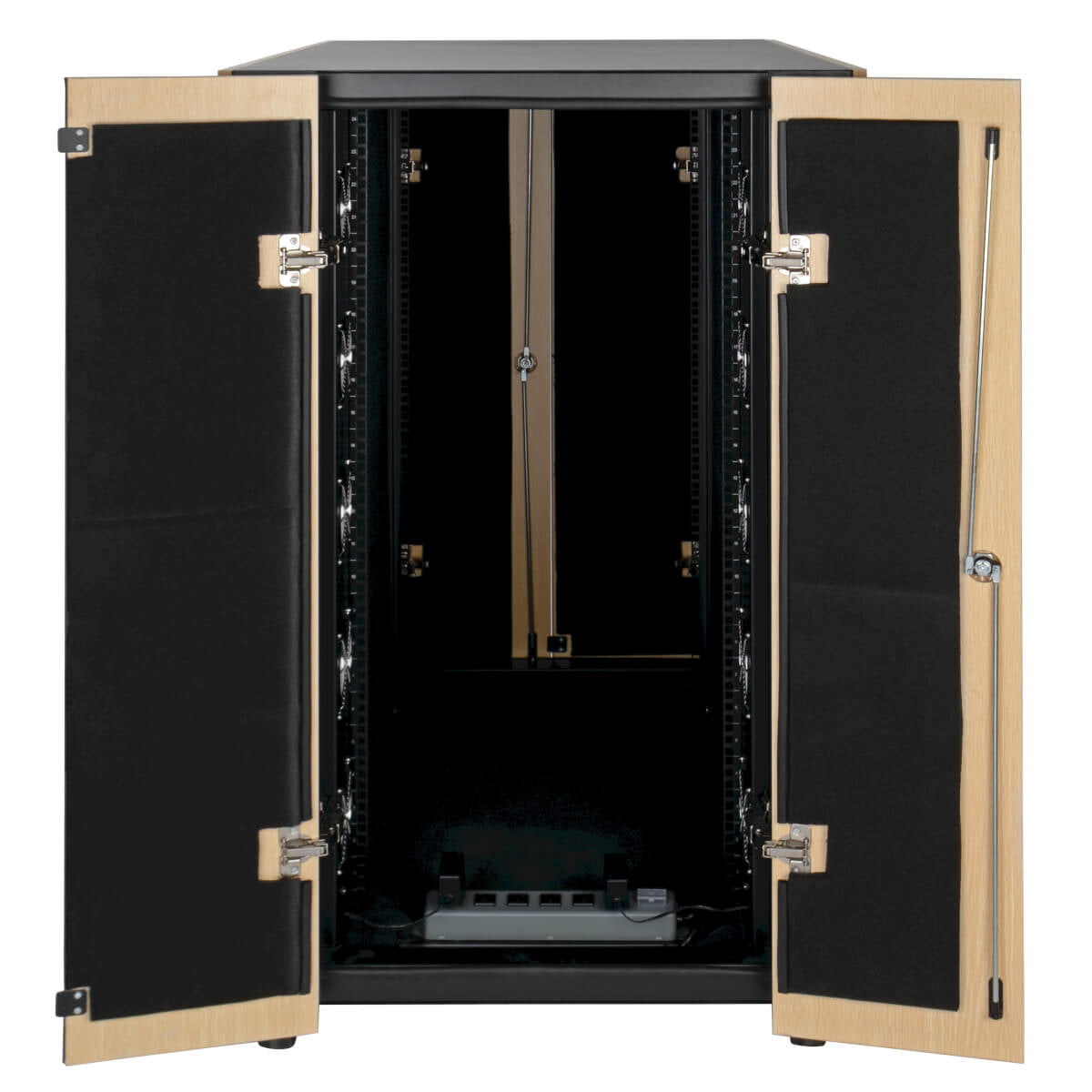 SMARTRACK SOUND PROOF SERVER RACK - QUIET ACOUSTIC SERVER RACK, 24U