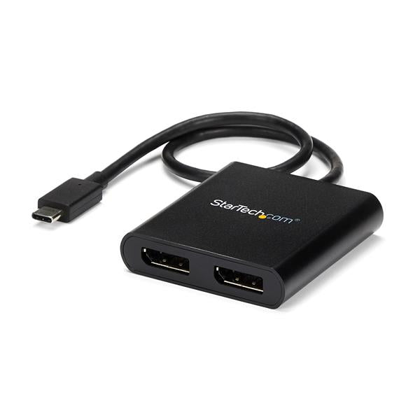 USB TYPE-C DUAL MONITOR ADAPTER CAN DRIVE 2X 4K 30HZ OR 2X 1080P 60HZ DISPLAYPOR