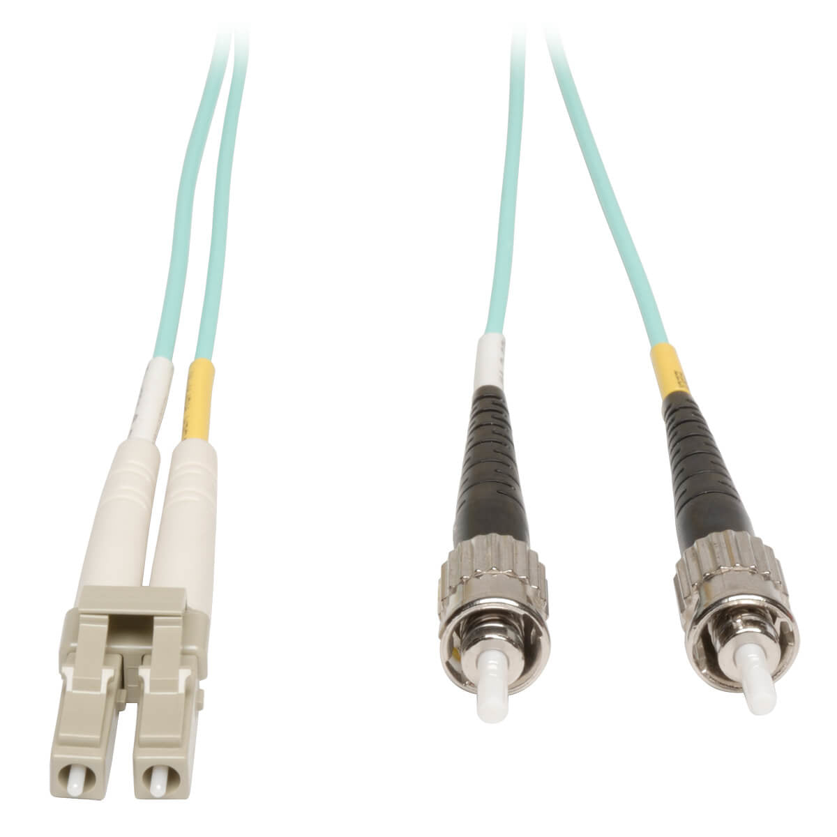 N818-05M - Tripp Lite 5M MMF FIBER CABLE 10GB 50 LC/ST AQUA