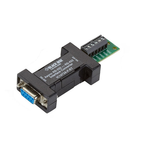 ASYNC RS-232 TO RS-422 INTERFACE CONVERTER - DB9 TO TERMINAL BLOCK, GSA, TAA