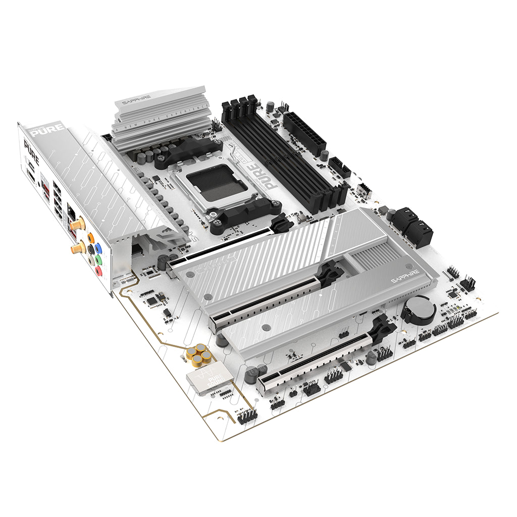 52123-11-40G - Sapphire PURE B850A WiFi 7 AMD AM5 ATX Motherboard